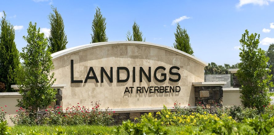 LANDINGS AT RIVERBEND TOWNHOMES sobre plano en Sanford, Florida № 102863