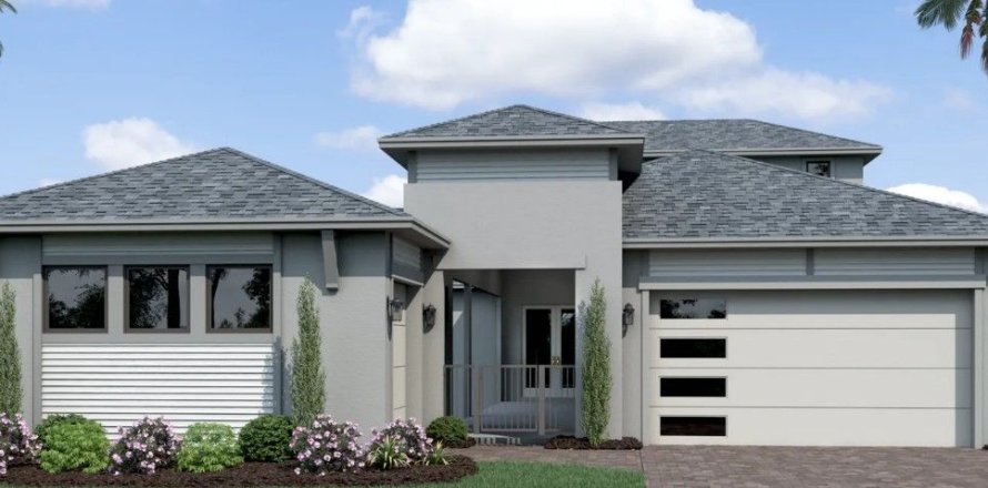 Casa en Eagles Cove at Mirada by Biscayne Homes en San Antonio, Florida 3 habitaciones, 293 m2 № 372456