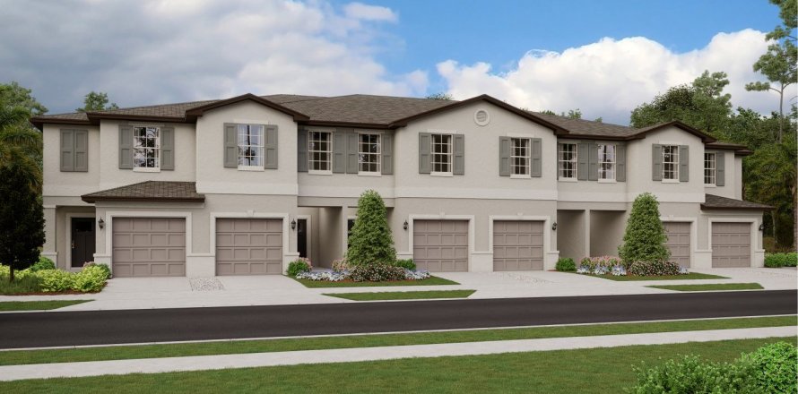 Adosado en South Creek - The Townes en Riverview, Florida 2 habitaciones, 143 m2 № 363880