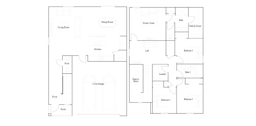 House in BERRY BAY in Wimauma, Florida 4 bedrooms, 173 sq.m. № 26539