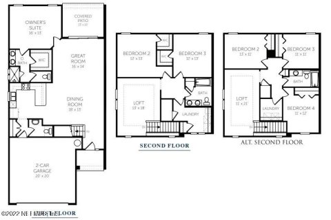 House in St. Johns, Florida 4 bedrooms, 190.82 sq.m. № 843363 - photo 12