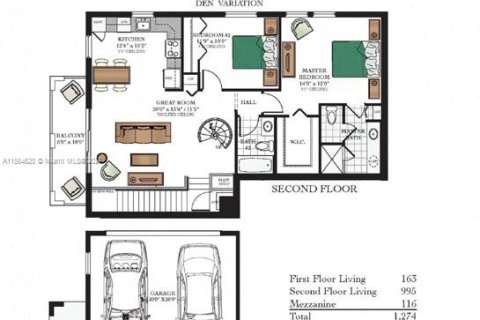 Townhouse in Sunrise, Florida 2 bedrooms, 97.55 sq.m. № 1102942 - photo 21