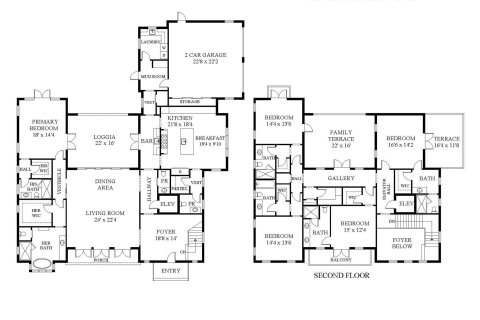 House in Palm Beach, Florida 5 bedrooms, 410.91 sq.m. № 369018 - photo 1