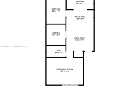 Condominio en venta en Miami, Florida, 1 dormitorio, 71.53 m2 № 1233710 - foto 17