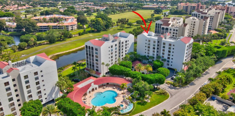 Condo à Boca Raton, Floride, 3 chambres  № 1096289