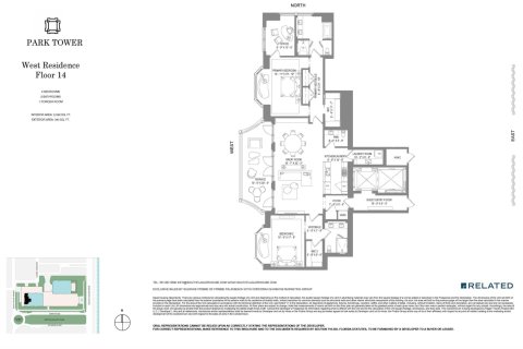 Купить кондоминиум в Уэст-Палм-Бич, Флорида 2 спальни, 240.8м2, № 1014038 - фото 2