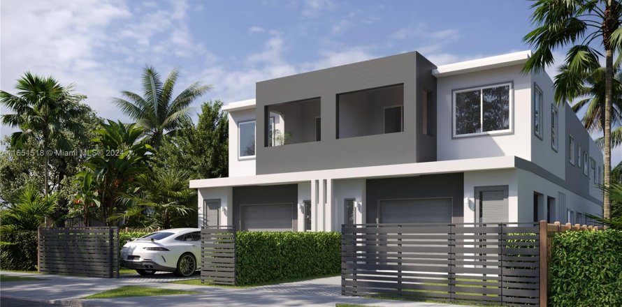 Townhouse in Miami, Florida 4 bedrooms № 1333698