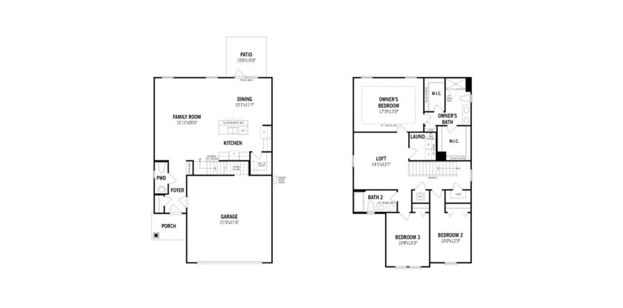 House floor plan «191SQM», 3 bedrooms in WELLS CREEK