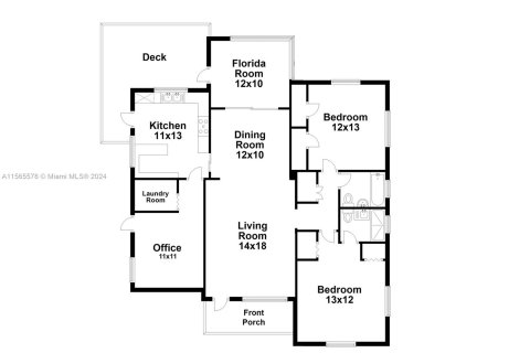 Casa en venta en Coral Gables, Florida, 2 dormitorios, 133.22 m2 № 1101901 - foto 29
