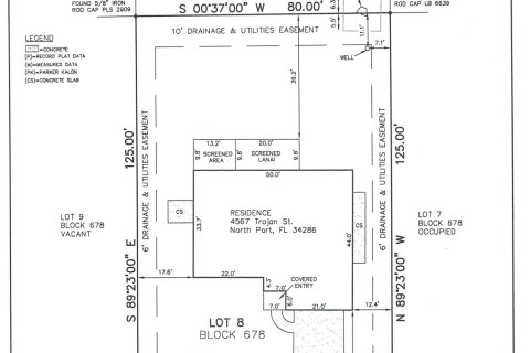 House in North Port, Florida 3 bedrooms, 143.63 sq.m. № 1312920 - photo 4