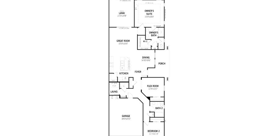 Casa en RIVER TOWN en St. Johns, Florida 2 dormitorios, 144 m2 № 360