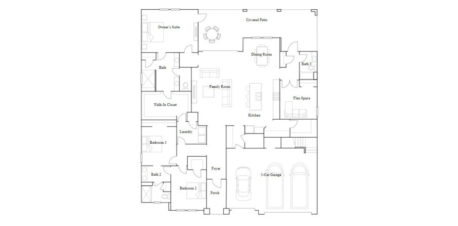 House floor plan «258SQM», 4 bedrooms in SOUTHSHORE BAY