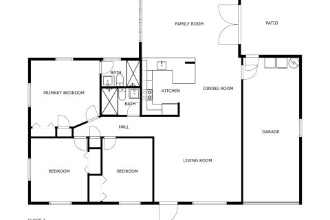 House in Lake Worth, Florida 3 bedrooms, 126.35 sq.m. № 1182779 - photo 1