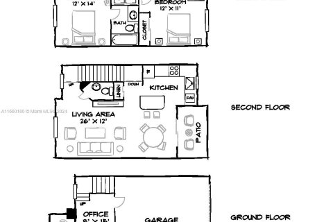 Touwnhouse à louer à Pembroke Pines, Floride: 2 chambres, 124.21 m2 № 1365451 - photo 28