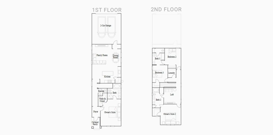 Townhouse floor plan «230SQM ASHEVILLE», 4 bedrooms in PINE GLEN
