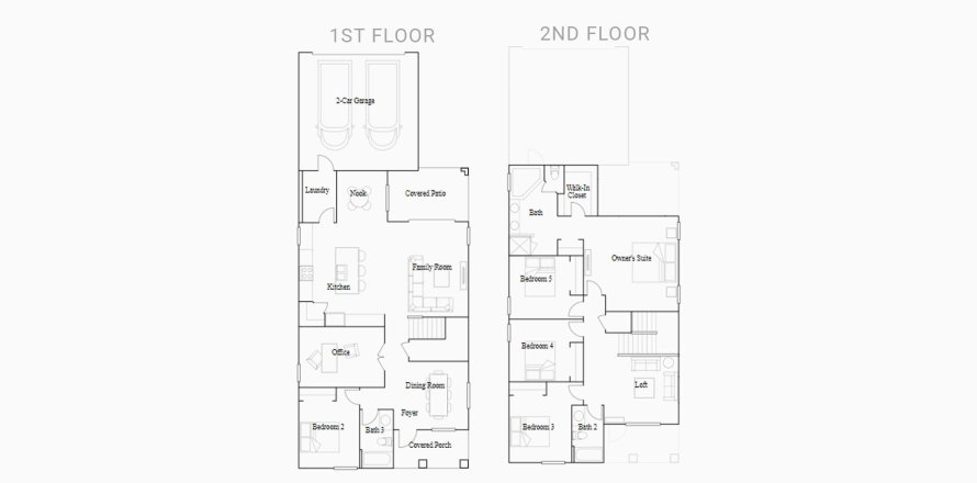 Townhouse floor plan «245SQM RIO», 6 bedrooms in PINE GLEN