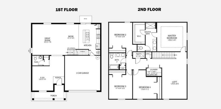 Townhouse floor plan «250SQM MELBOURNE», 4 bedrooms in CENTRAL PARK