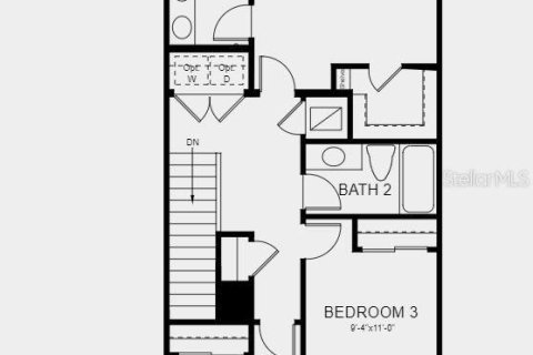 Townhouse in Kissimmee, Florida 3 bedrooms, 127.55 sq.m. № 1320100 - photo 3