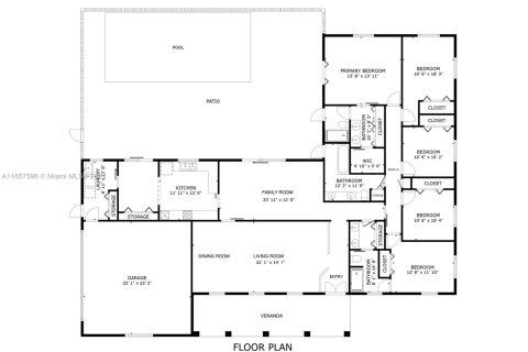 House in Miami, Florida 5 bedrooms, 239.5 sq.m. № 1362437 - photo 27