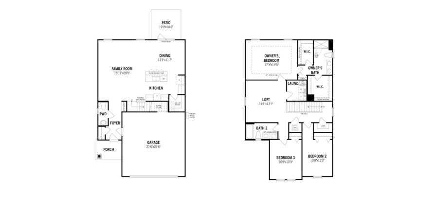 House floor plan «192SQM», 3 bedrooms in WELLS CREEK