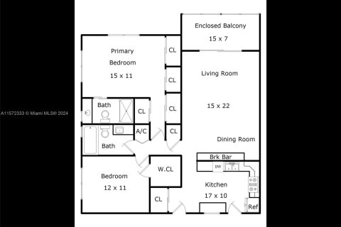 Condominio en venta en Hallandale Beach, Florida, 2 dormitorios, 101.45 m2 № 1128729 - foto 28