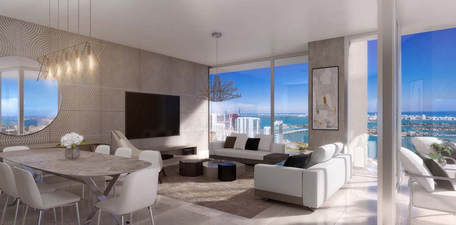 Apartment in OKAN TOWER in Miami, Florida 3 bedrooms, 158 sq.m. № 26540