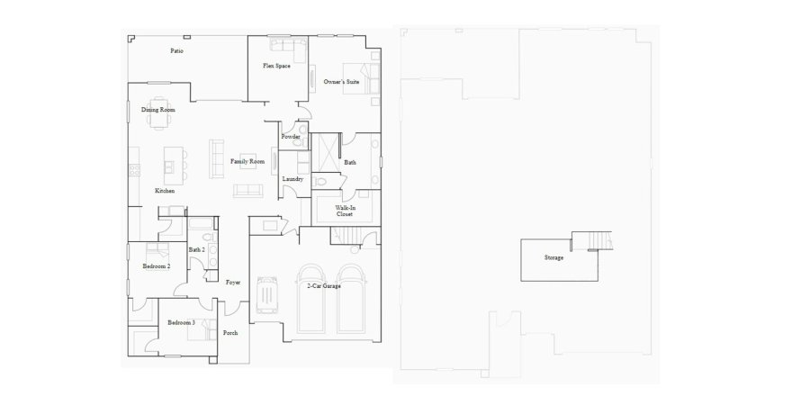 House floor plan «218SQM», 3 bedrooms in ANGELINE