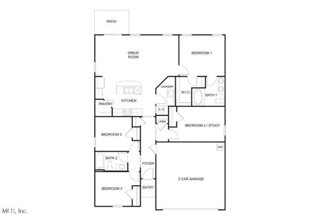 House in Jacksonville, Florida 3 bedrooms, 159.23 sq.m. № 820764 - photo 2