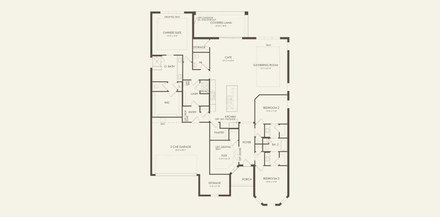Townhouse floor plan «248SQM REVERENCE», 3 bedrooms in AVONDALE AT AVENIR