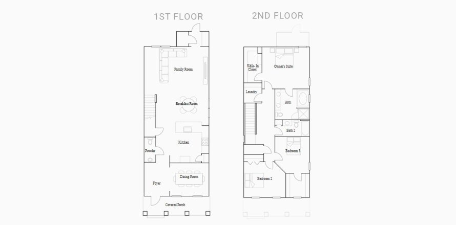 Townhouse floor plan «205SQM RALEIGH», 3 bedrooms in PINE GLEN