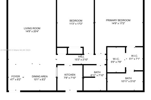 Condominio en venta en Fort Lauderdale, Florida, 2 dormitorios, 111.48 m2 № 1226481 - foto 3