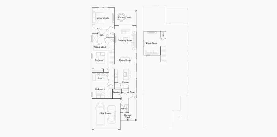 House floor plan «181SQM», 3 bedrooms in GRANARY PARK