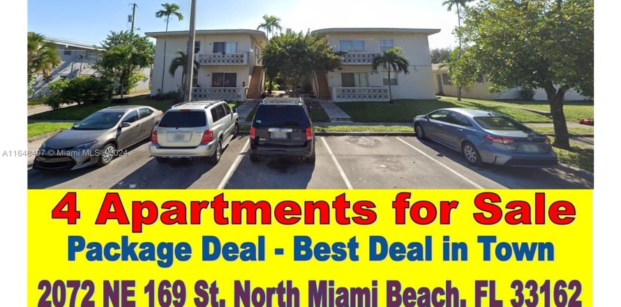 Immobilier commercial à North Miami Beach, Floride № 1331065