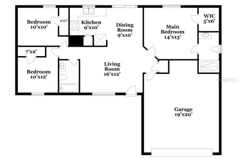 Villa ou maison à louer à Clermont, Floride: 3 chambres, 103.96 m2 № 1367664 - photo 2