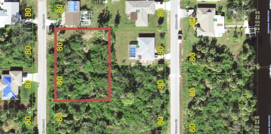 Terreno en Port Charlotte, Florida № 1364423