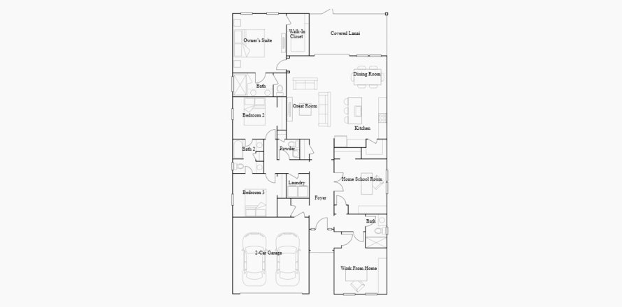 Floor plan «209SQM», 3 bedrooms in AMELIA WALK