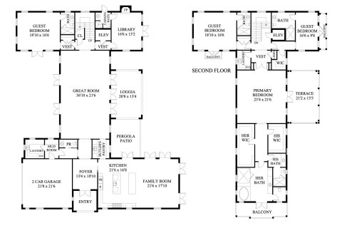 House in Palm Beach, Florida 5 bedrooms, 584.17 sq.m. № 54791 - photo 11