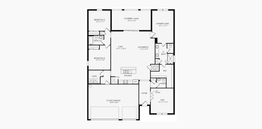 Floor plan «206SQM», 4 bedrooms in ESTATES OF LAKE FLORENCE