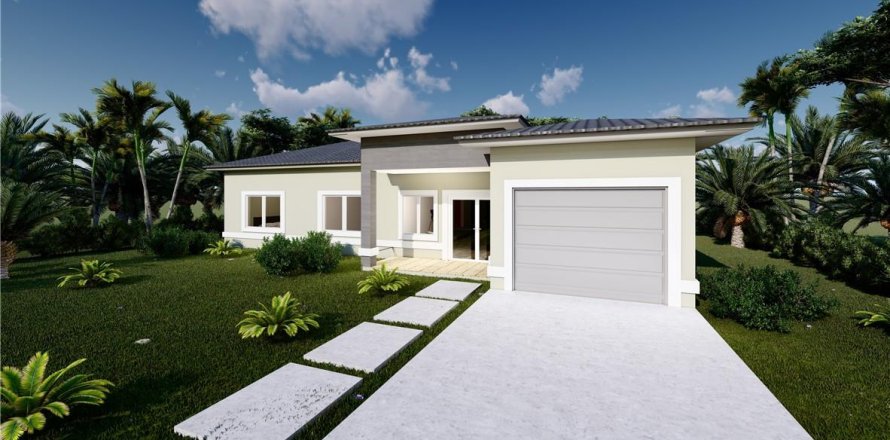House in Homestead, Florida 4 bedrooms, 255.48 sq.m. № 788820