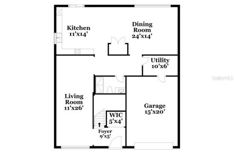 House in Tampa, Florida 3 bedrooms, 130.71 sq.m. № 1367802 - photo 2