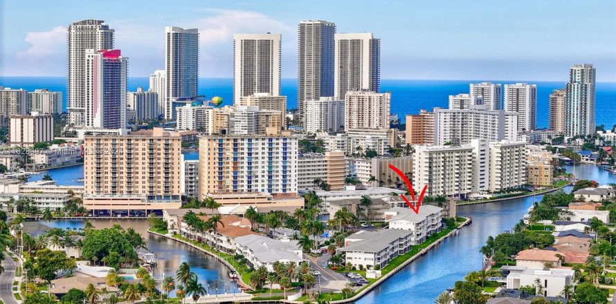 Condo à Hallandale Beach, Floride, 1 chambre  № 1288875