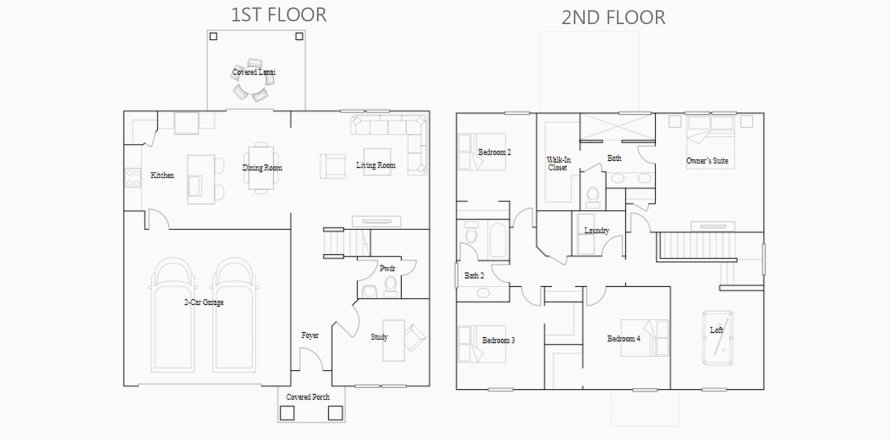 Townhouse floor plan «219SQM BRIO», 4 bedrooms in HEATH PRESERVE