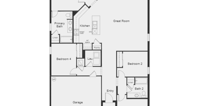 Casa en Sawgrass Lakes II en Parrish, Florida 4 dormitorios, 185 m2 № 567692