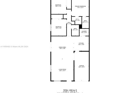 House in Miami, Florida 3 bedrooms, 117.43 sq.m. № 1364224 - photo 23