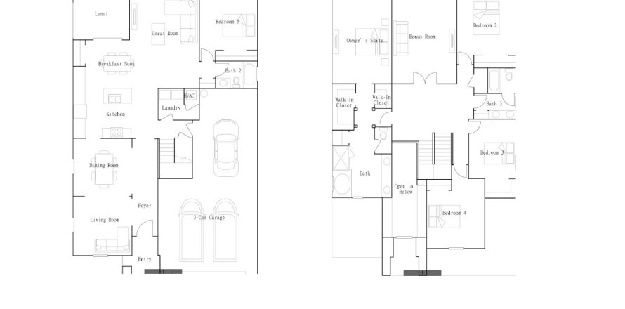 House floor plan «House», 5 bedrooms in Antigua