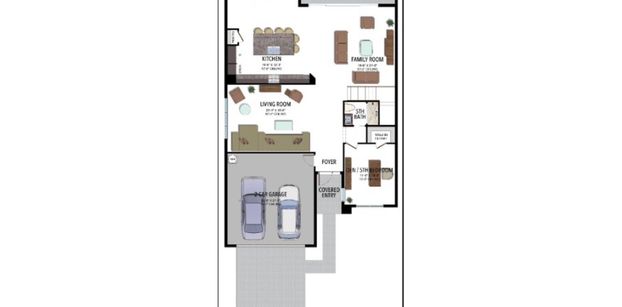 House floor plan «House», 4 bedrooms in Lotus