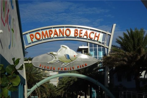 Condominio en venta en Pompano Beach, Florida, 1 dormitorio, 62.43 m2 № 350848 - foto 4
