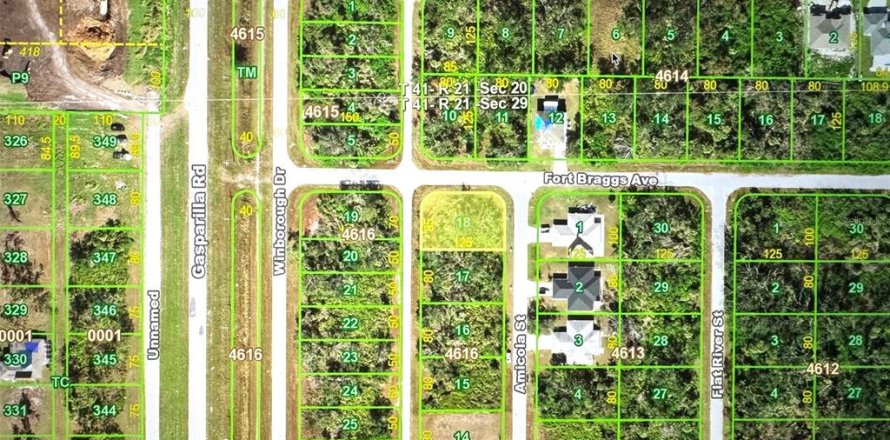 Terreno en Port Charlotte, Florida № 1164395