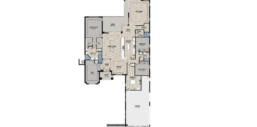 Villa ou maison à Hampton Lakes by Medallion Home à Sarasota, Floride 3 chambres, 364 m2 № 572145