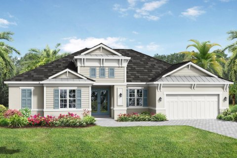 House in Hampton Lakes by Medallion Home in Sarasota, Florida 3 bedrooms, 261 sq.m. № 572144 - photo 2
